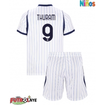 Camiseta Inter Milan Marcus Thuram #9 Visitante Equipación para niños 2026-27 manga corta (+ pantalones cortos)